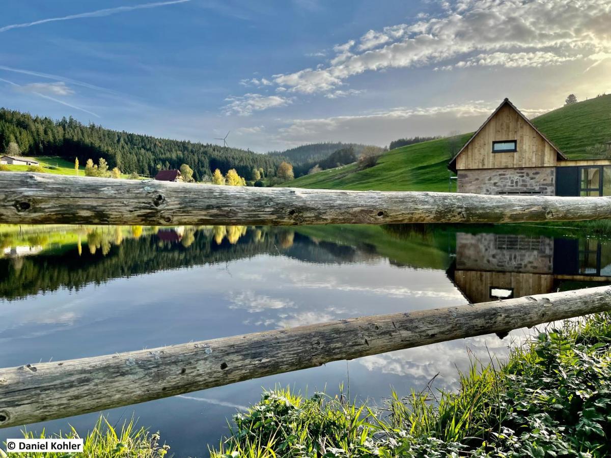Vila Ferienhaus Im Schwarzwald Am See "Backhaeusle" Hornberg Exteriér fotografie