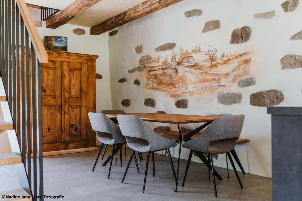 Vila Ferienhaus Im Schwarzwald Am See "Backhaeusle" Hornberg Exteriér fotografie